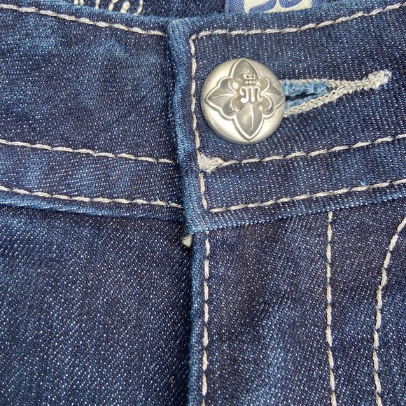 ***SOLD*** MISS ME Signature Boot Cut Embellished Flap Pocket Jeans Size 30 x 30 - Picture 11 of 12